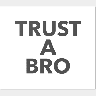 Trust A Bro Posters and Art